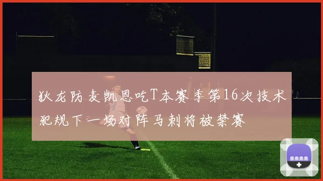狄龙防麦凯恩吃T本赛季第16次技术犯规下一场对阵马刺将被禁赛
